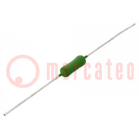 Resistor: wire-wound; THT; 22Ω; 3W; ±5%; Ø4.8x13mm; -50÷250°C; axial