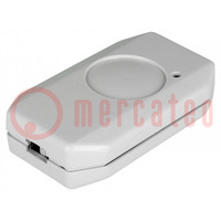 Enclosure: for remote controller; X: 38mm; Y: 65mm; Z: 16mm