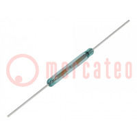 Reed switch; Range: 20÷30AT; Pswitch: 50W; Ø2.75x21mm; 0.5A