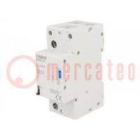 Relay: installation; bistable,impulse; NO; Ucoil: 230VAC; BI; 40A