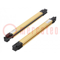 Safety light curtain; H: 390mm; 0÷15m; IP67; SF4D; 24VDC; lead