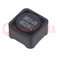 Inductor: wire; SMD; 47uH; Ioper: 2.95A; 71.9mΩ; ±20%; Isat: 5.28A