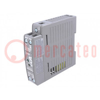 Power supply: switched-mode; for DIN rail; 15W; 12VDC; 1.3A; OUT: 1
