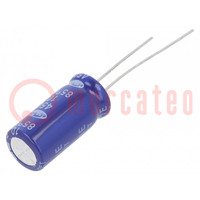 Condensator: elektrolytisch; THT; 10uF; 450VDC; Ø10x20mm; ±20%
