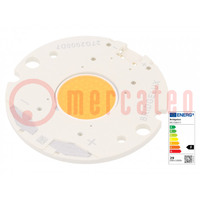 LED de puissance; COB; 120°; 500mA; P: 15,5W; 1828lm; Ø36,2mm