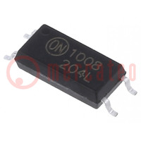 Optocoupler; SMD; Ch: 1; OUT: transistor; Uinsul: 5kV; Uce: 70V; SOP4