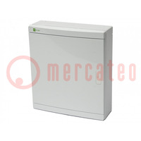 Enclosure: for modular components; IP40; wall mount