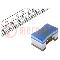 Inductor: wire; SMD; 0402; 33nH; 620mA; 0.336Ω; Q: 30; 3.6GHz; ±2%; LQW