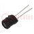 Inductor: wire; THT; 330uH; Ioper: 600mA; 1.18Ω; ±10%; Ø7.5x9.5mm