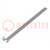 Straight lever; 55.3mm; 1045,1050; stainless steel