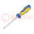 Screwdriver; Pozidriv®; PZ2; Triton XLS; Blade length: 100mm