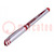 Rollerball pen; red; BL57