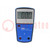 Voltméter; LCD; 3,5 digit; VAC: 1÷1000V; 94x150x35mm; 1%; 1VDC