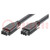 Cable; EXTreme Guardian; hembra; PIN: 3; Long: 2m; 50A; Color: negro