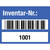 SafetyMarking Etik. Inventar-Nr. Barcode und 1001 - 2000 4 x 3 cm, Rolle, PVC Version: 02 - blau
