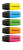 Textmarker STABILO® BOSS® MINI. Kappenmodell, Farbe des Schaftes: in Schreibfarbe, Farbe: pink