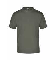 James & Nicholson Komfort-T-Shirt aus Single-Jersey Herren JN001 Gr. M olive