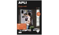 APLI Foto-Papier, DIN A4, 120 g/qm, matt (66000295)