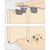 Produktbild zu Hawa Clipo 15 ‌H IS -belső front vasalat-garnitúra, 2 ajtós
