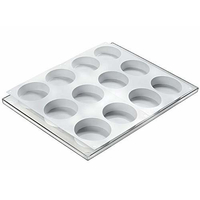 SILKOMART MOULE EN SILICONE POUR BISCUITS GLACÉS BISC02 - DISCUIT SILIKOMART