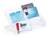 DURABLE Visitenkartenaufsteller BUSINESS CARD DISPLAY BOX, transparent