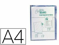 Carpeta dossier uñero A4 (280 micras) en PVC de Saro -1 unidad