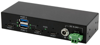 EXSYS EX-11295HMS interface hub USB 3.2 Gen 2(3.1 Gen 2) Type-B 10000 Mbit/s Black