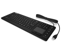 KeySonic KSK-6231INEL tastiera USB QWERTZ Tedesco Nero