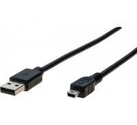 CUC Exertis Connect 532516 USB Kabel 1 m USB 2.0 USB A Mini-USB B Schwarz
