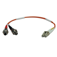 Tripp Lite N457-001-62 kabel optyczny 0,3 m 2x LC 2x ST Pomarańczowy