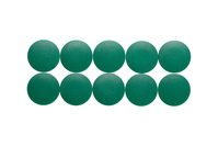 MAUL Solid Kühlschrankmagnet Kunststoff Grün 10 Stück(e)