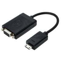 DELL 470-13566 Videokabel-Adapter VGA (D-Sub) HDMI Type C (Mini) Schwarz