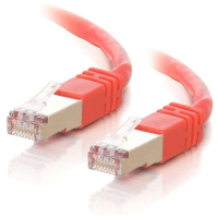 C2G Cat5E STP 10m Netzwerkkabel Rot U/FTP (STP)