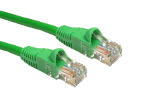 Cables Direct 1m Cat5e networking cable Green U/UTP (UTP)