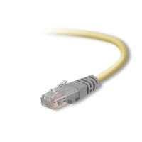 Belkin UTP CAT5e 3m networking cable Yellow U/UTP (UTP)