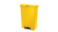 Rubbermaid 1883579 trash can 90 L Rectangular Plastic, Resin Yellow