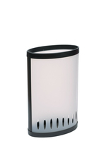 Alba PMKIT paragüero ABS, Cloruro de polivinilo (PVC) Negro, Translúcido