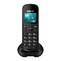MaxCom MM35D Telefon w systemie DECT Czarny