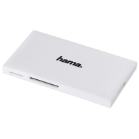 Hama 00181017 kártyaolvasó USB 3.2 Gen 1 (3.1 Gen 1) Fehér