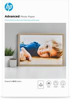 HP Advanced Fotopapier, glänzend, 250 g/m2, A3 (297 x 420 mm), 20 Blatt