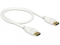 DeLOCK 85507 DisplayPort-Kabel 0,5 m Weiß