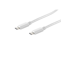S-Conn 13-45026 USB-kabel 1 m USB 3.2 Gen 2 (3.1 Gen 2) USB C Wit