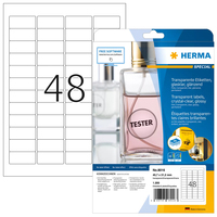 HERMA 8016 étiquette à imprimer Transparent Imprimante d'étiquette adhésive