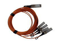 HPE Q9S66A InfiniBand/fibre optic cable 5 m QSFP+ 4x SFP+ Oranje