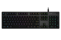 Logitech G G512 CARBON LIGHTSYNC RGB Mechanical Gaming Keyboard with GX Brown switches billentyűzet USB QWERTZ Német Szén