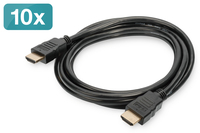 Digitus AK-990920-020-S HDMI kábel 2 M HDMI A-típus (Standard) Fekete