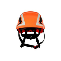 3M X5007V-CE protección para la cabeza ABS sintéticos Naranja