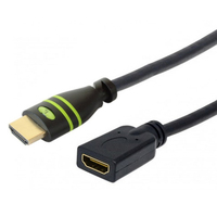 Techly ICOC HDMI-4-EXT050 HDMI-Kabel 5 m HDMI Typ A (Standard) Schwarz