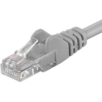 PremiumCord SPUTP001 netwerkkabel Grijs 0,1 m Cat5e U/UTP (UTP)