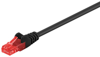 Microconnect B-UTP601S câble de réseau Noir 1 m Cat6 U/UTP (UTP)